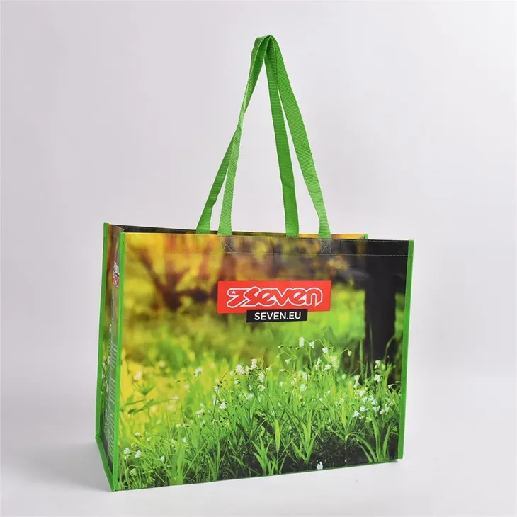 Чанта за пазаруване на RPET в ламиниране